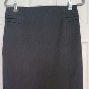 Express above-the-knee lined skirt